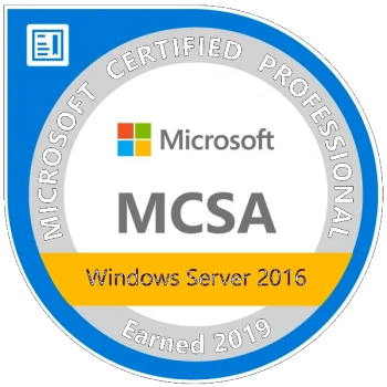Microsoft® Certified Solutions Associate: Windows Server 2016